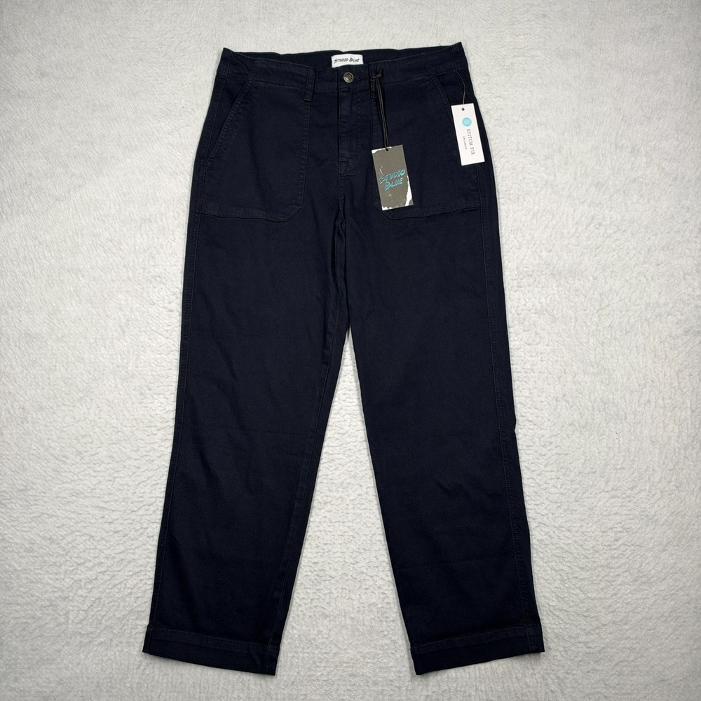 NWT Studio Blue Stitch Fix Exclusive Blue Jeans Pants Women's Size 30 (32x27)